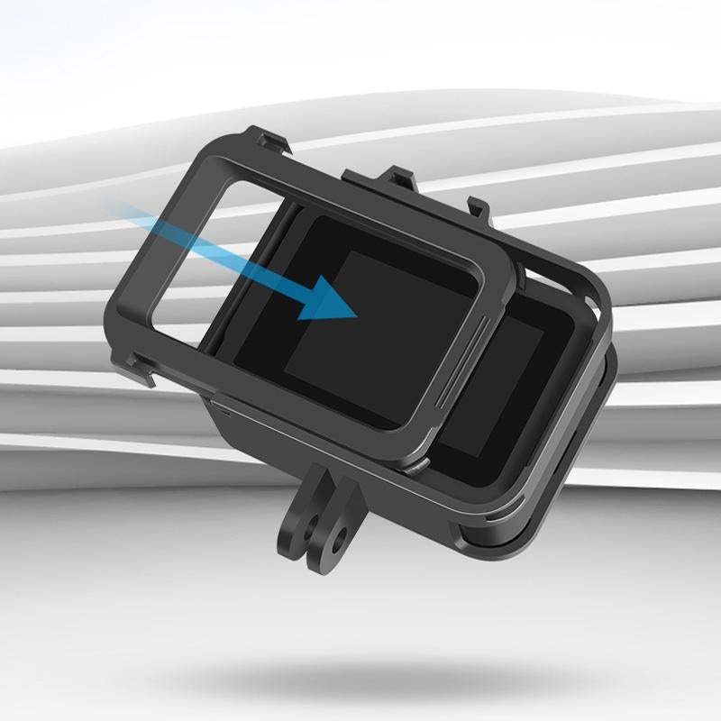 Protective Frame Mount for Gopro Hero8 - Durable Pc / Abs 3