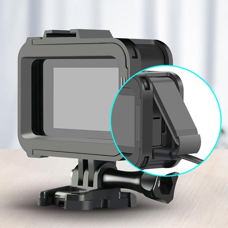 Protective Frame Mount for Gopro Hero8 - Durable Pc / Abs 5