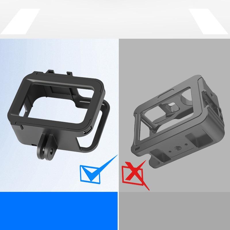 Protective Frame Mount for Gopro Hero8 - Durable Pc / Abs 6