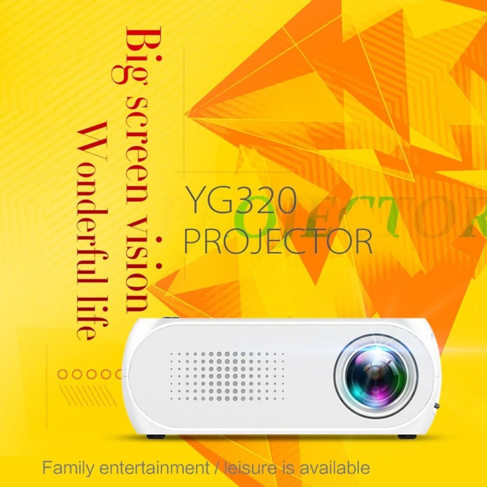 Mini Led Projector Home Theater Supports Hdmi & Av & Sd & Usb - Black 7