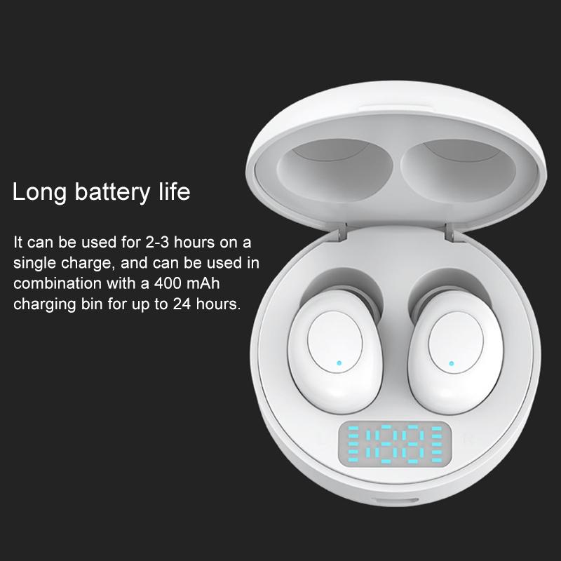 Wireless Earphones with Led Charging Box - J1 Tws - Black 5