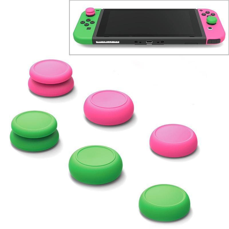 Joycon Rocker Cap Set for Switch Gamepad - Black 6