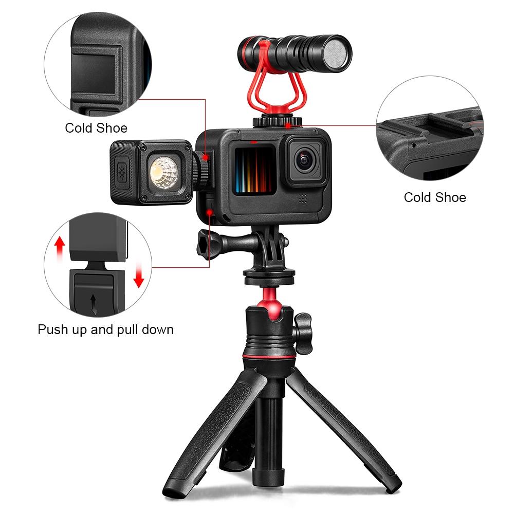 Expandable Cage with Side Cover for Gopro Hero 9-12 6