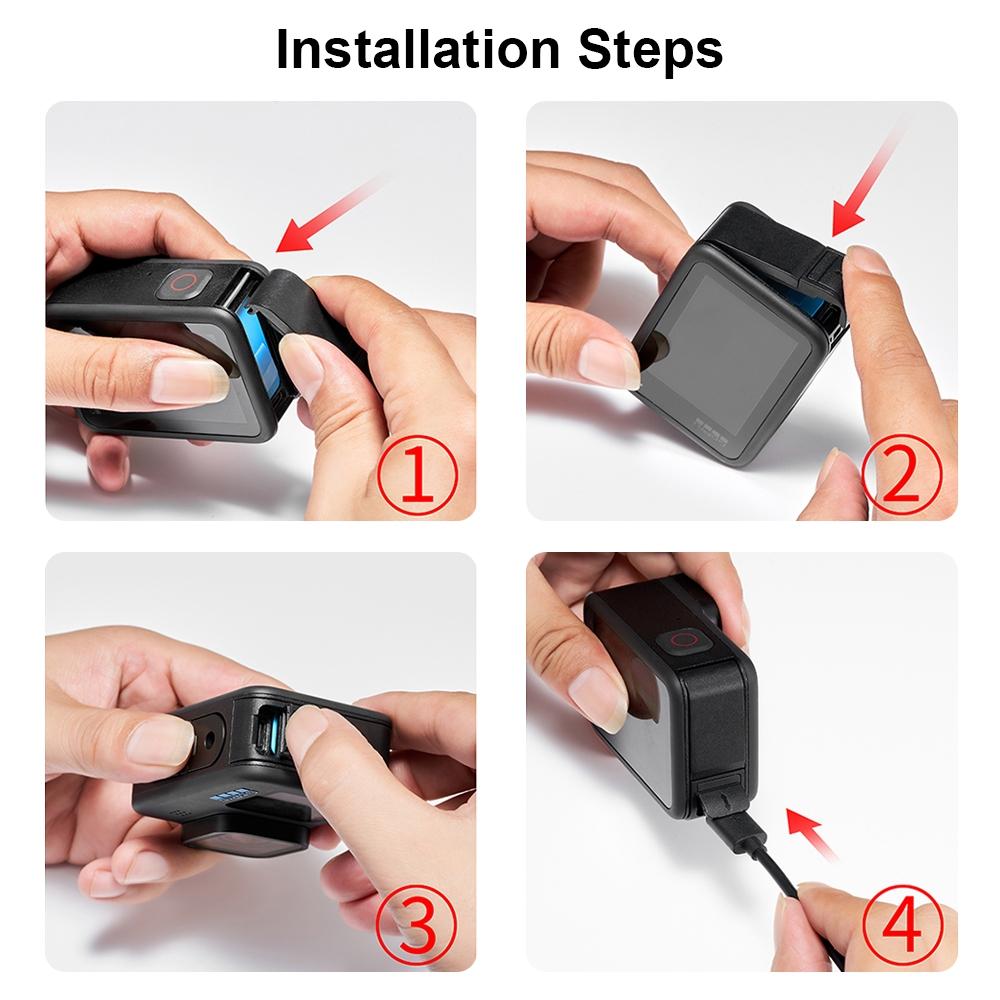 Expandable Cage with Side Cover for Gopro Hero 9-12 8