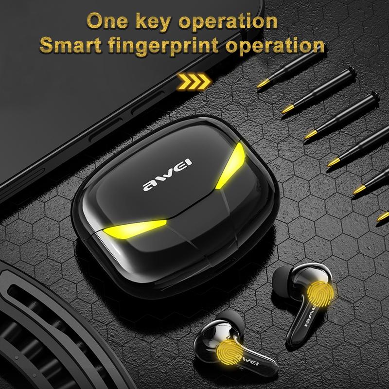 Waterproof Tws Headset with Charging Case - T35 Bluetooth V5.0 - Black 10
