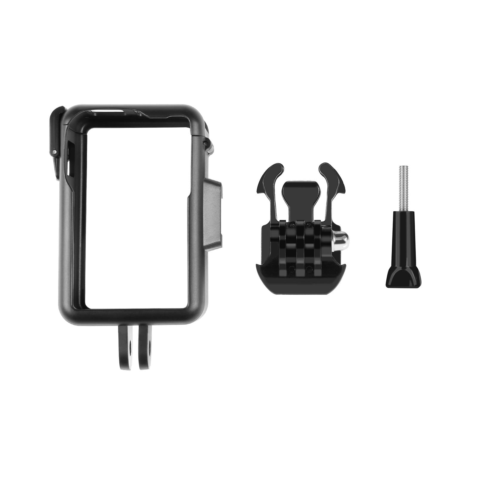 Plastic Cage with Cold Shoes for Dji Action Camera 9