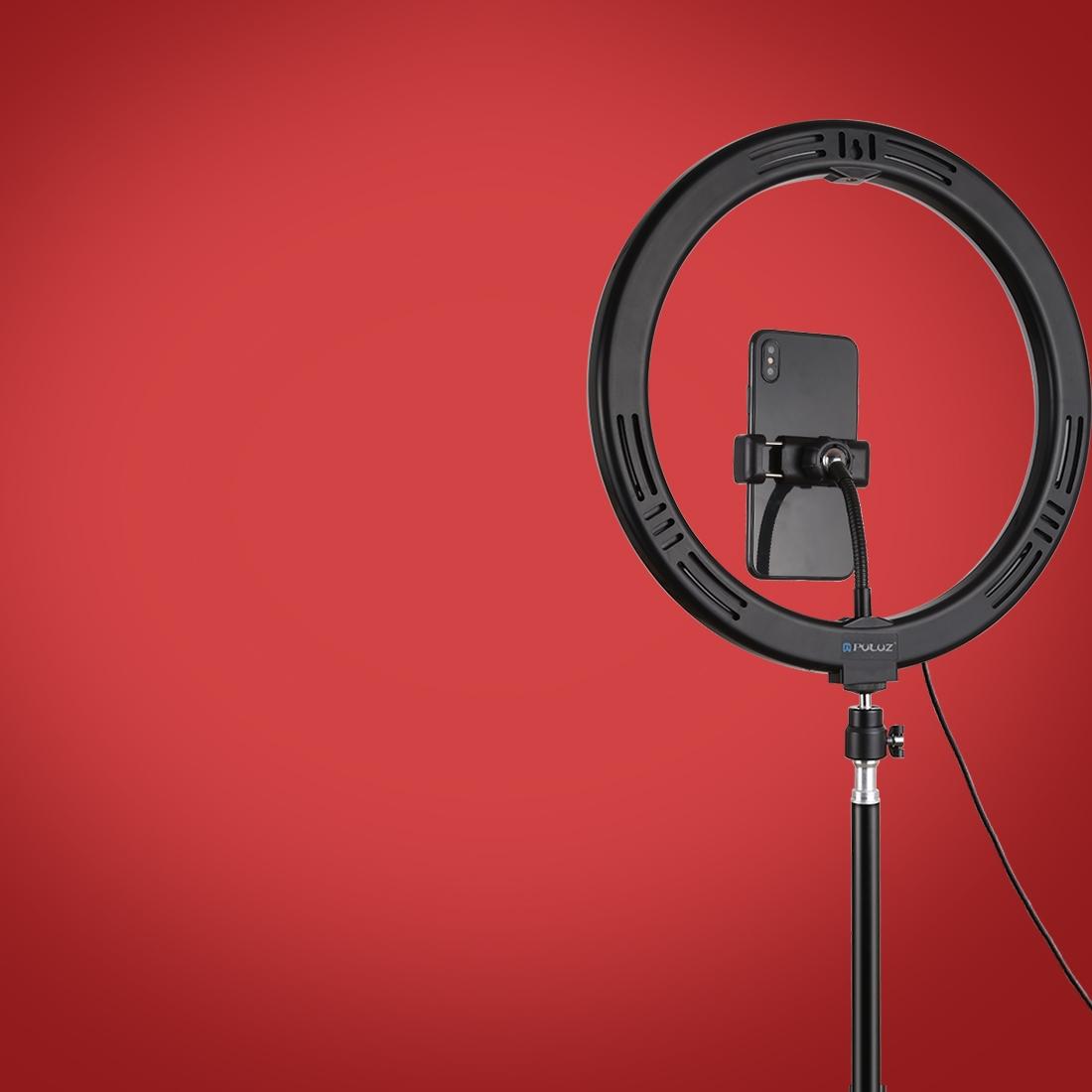 11.8 Led Ring Light Kit with Tripod and Phone Clamp 8