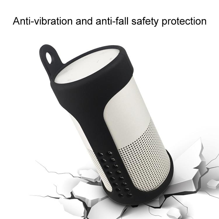 Shockproof Silicone Case for Bose Soundlink Revolve Speaker - Black 6