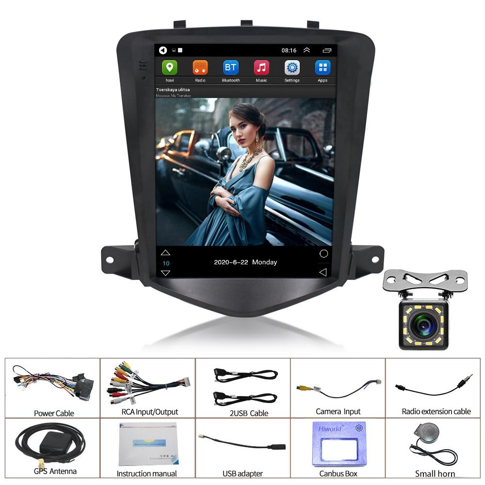 9.7 Inch Navigation System For Chevy Cruze + 12-Light Camera - 2 + 32G Standard + 12 Light Camera 7