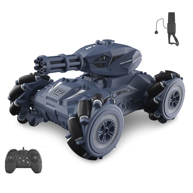 Drift Rc Car - Dual Control Universal Wheels - Green 9