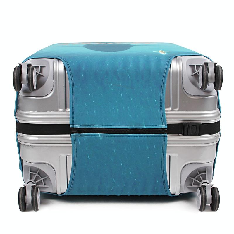 Protective Cover for Trolley Luggage - Durable and Dustproof - Large Size - Deep Sea Whale - Xl 6