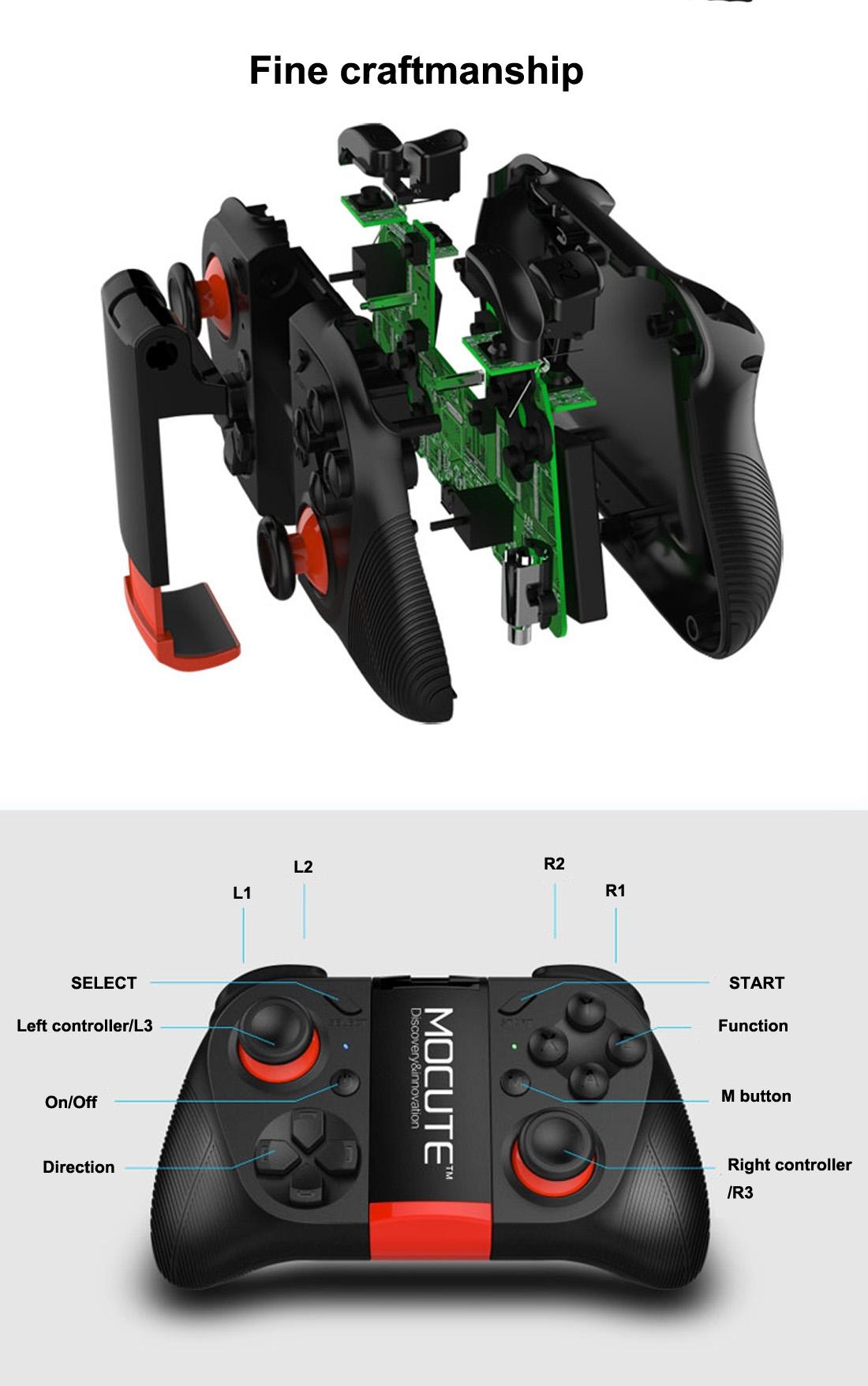 Bluetooth Gamepad Controller - Wireless 9