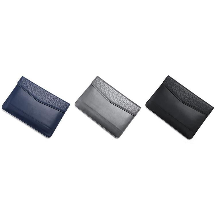 13 Inch Ultra-thin Magnetic Holster for Horizontal Embossed Notebook with Liner Bag - Gray 3