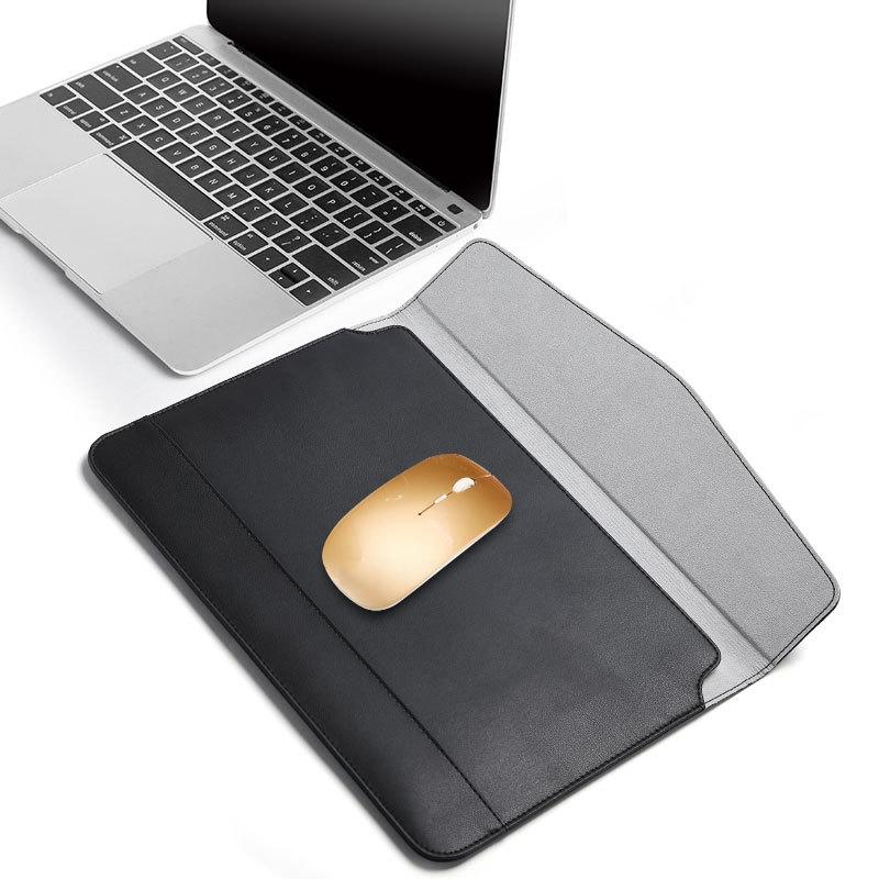 13 Inch Ultra-thin Magnetic Holster for Horizontal Embossed Notebook with Liner Bag - Gray 7