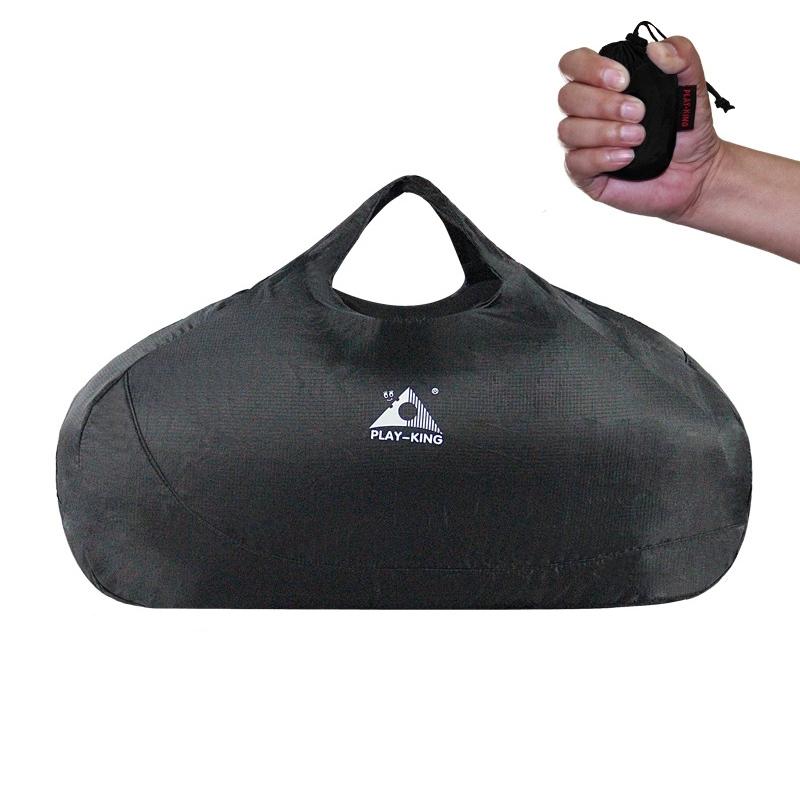 Ultralight Anti Splash Bag For Outdoor Climbing Portable & Foldable Handheld Gear - Black