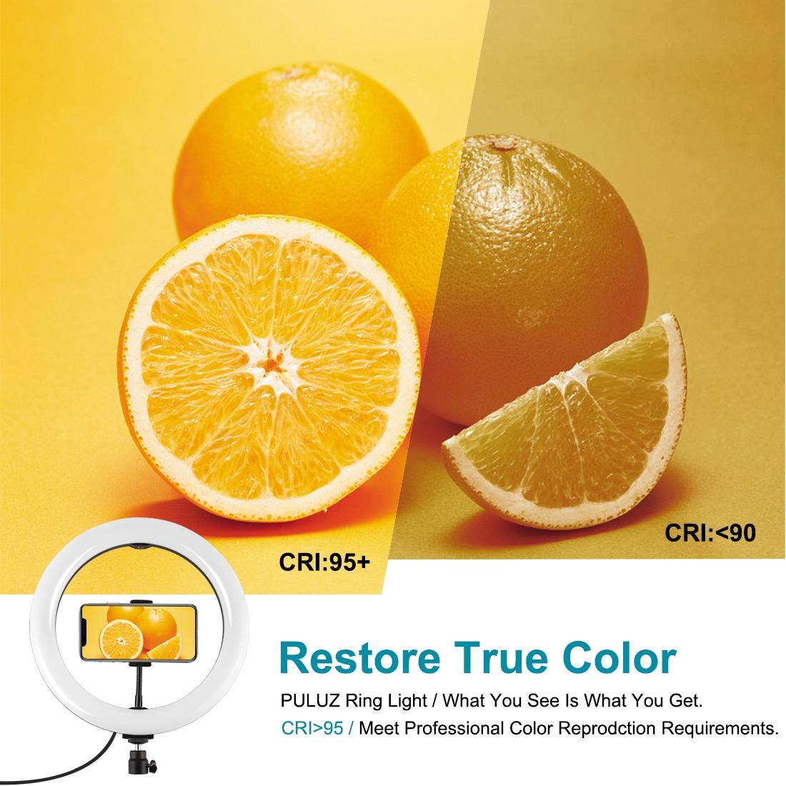 10.2 Curved Led Ring Light with Dual-colour Temperature Remote and Tripod 13