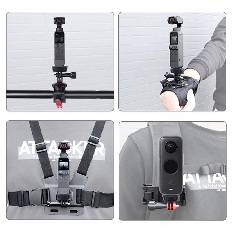 Adjustable Action Camera Tripod Adapter - 1 / 4 Screw 8