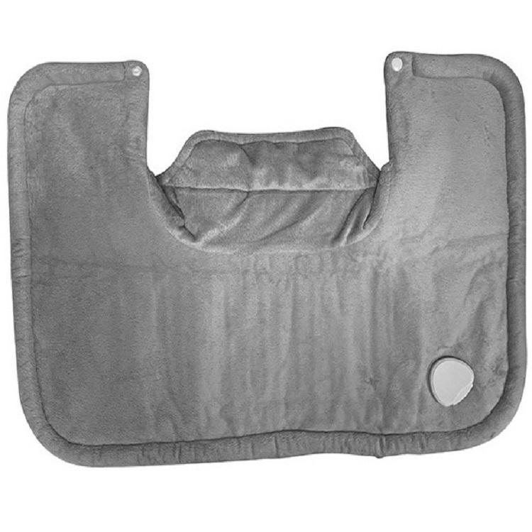 Electric Heated Shawl For Neck & Back Au Plug - Dark Gray 3