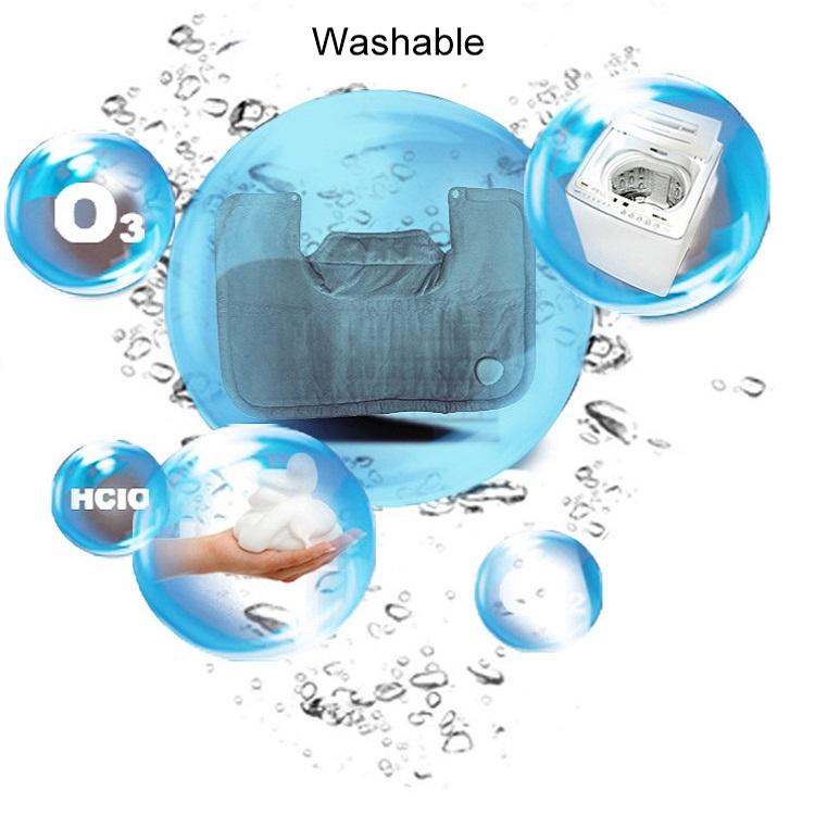 Electric Heated Shawl For Neck & Back Au Plug - Dark Gray 5