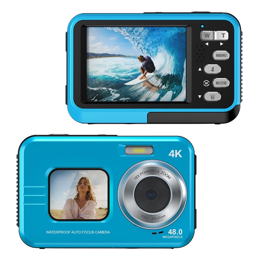 Waterproof 48mp Dual Screen Outdoor Camera - Wdc901 - Yellow 13