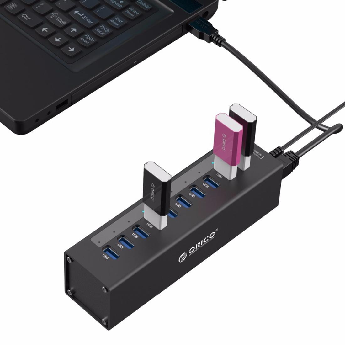 10-Port Usb 3.0 Hub With Power Adapter 6