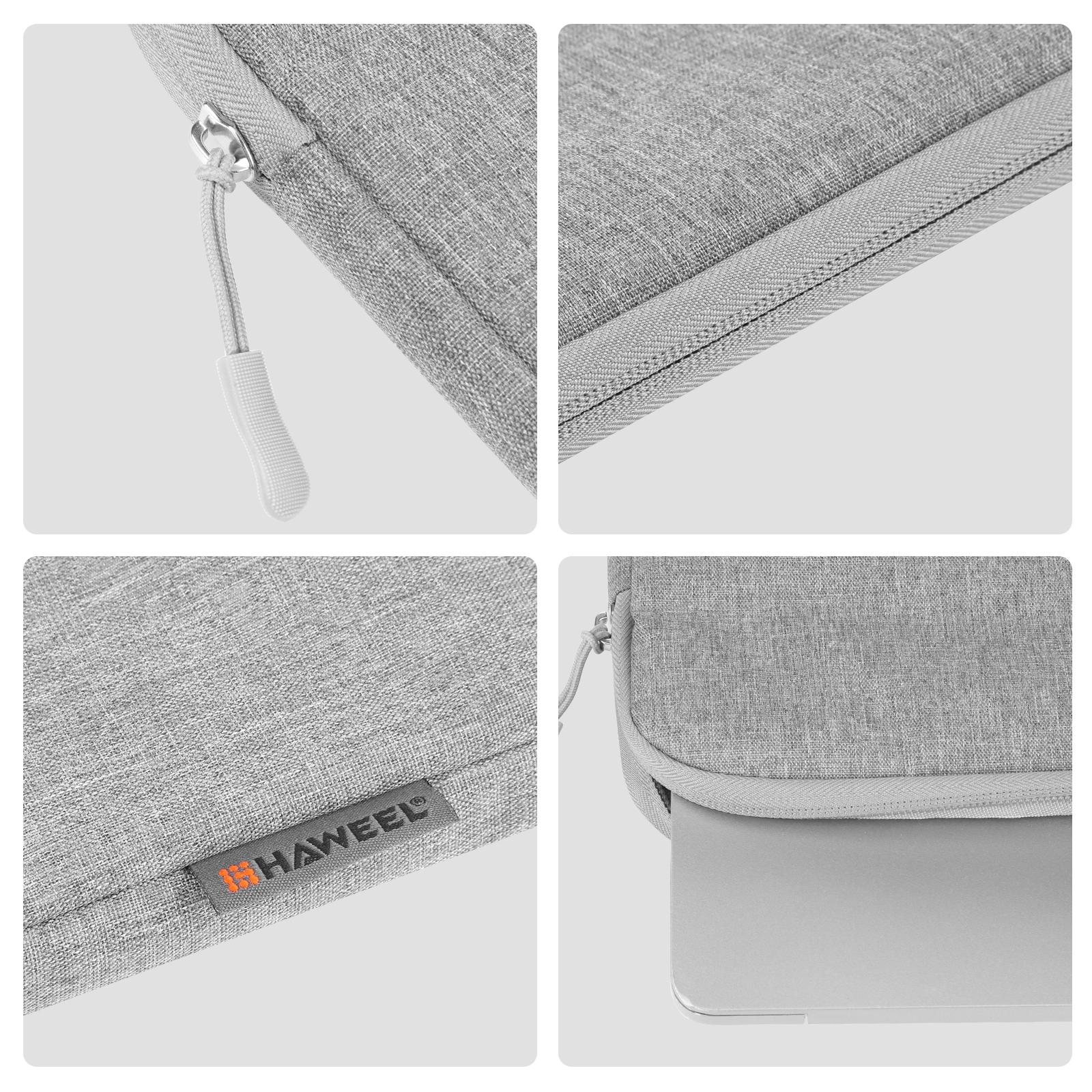 13 Laptop Sleeve Briefcase for 12.5-13.5 Laptops - Zipper Closure - Black 3