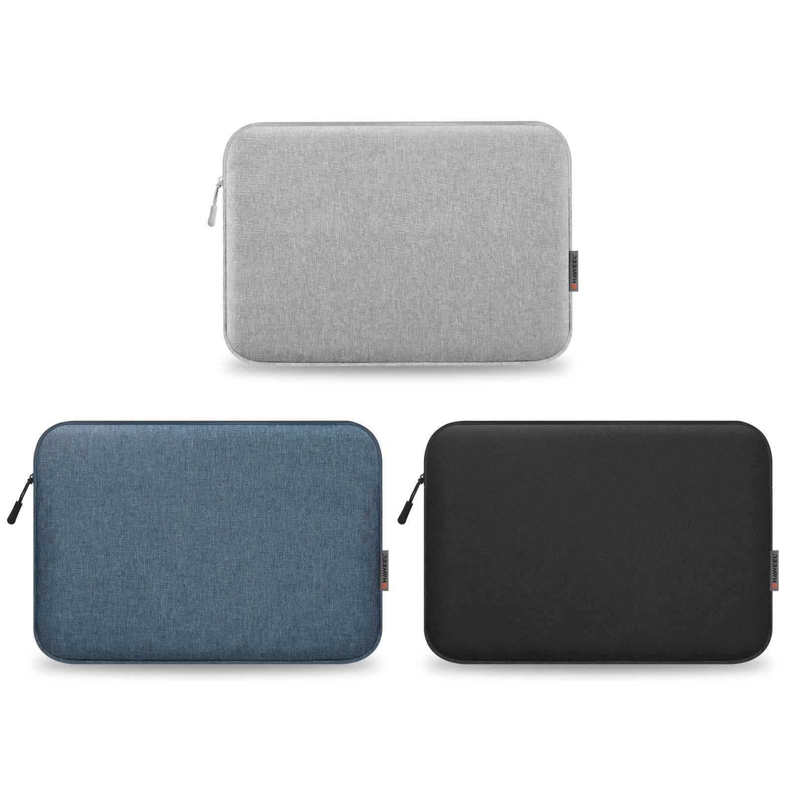13 Laptop Sleeve Briefcase for 12.5-13.5 Laptops - Zipper Closure - Black 8