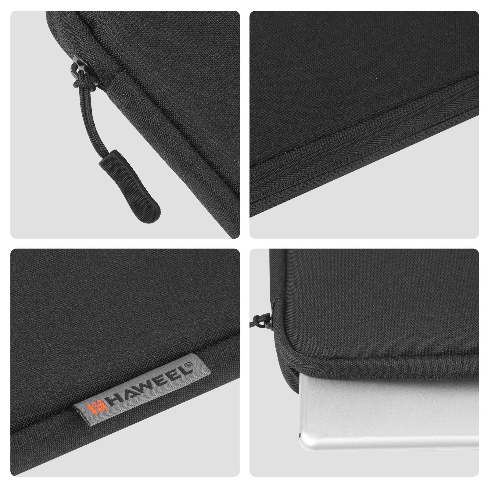 13 Laptop Sleeve Briefcase for 12.5-13.5 Laptops - Zipper Closure - Black 11
