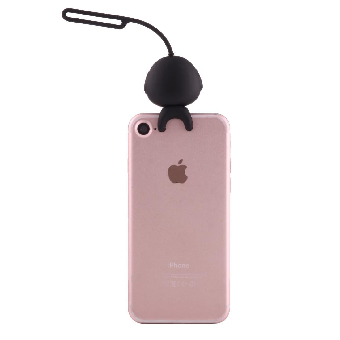 Self-lighting Smart Phone Hook for Iphone Galaxy Huawei Xiaomi Lg Htc - Black 3