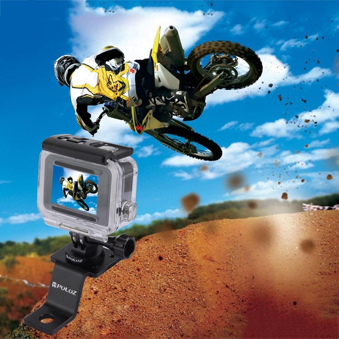 Universal Motorcycle Mount for Action Cameras - Black 5
