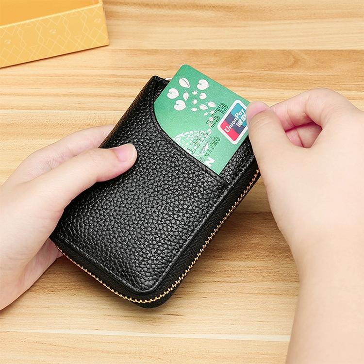 Multi Card Rfid Ladies Wallet - Black 7