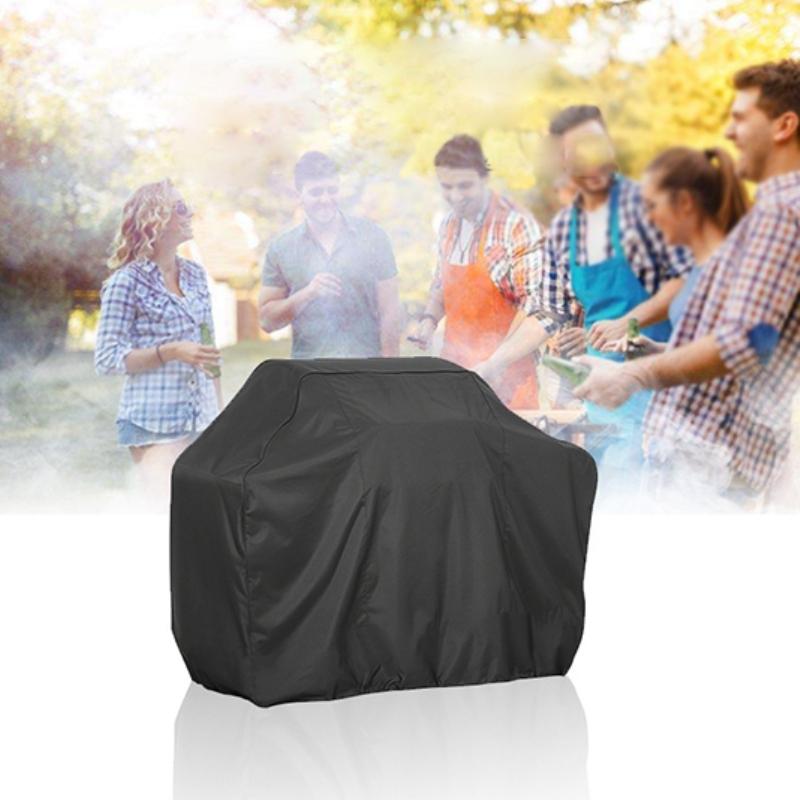Waterproof Bbq Grill Cover - 210d Oxford Cloth - Dust-proof - Anti-uv - 100x60x150cm - Outdoor 7