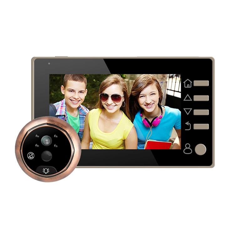 Smart Doorbell With 4.3 Tft Screen 3.0Mp Camera Night Vision Motion Detection And 32Gb Tf Card Support - Black 11