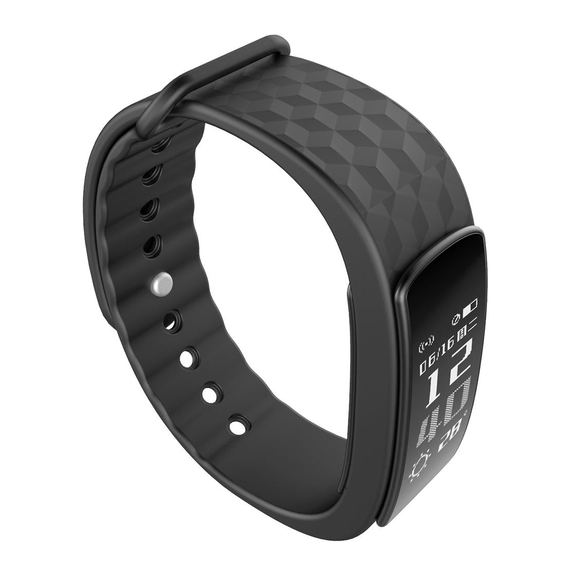 Bluetooth Smart Bracelet With Oled Display And Hr Monitor 3