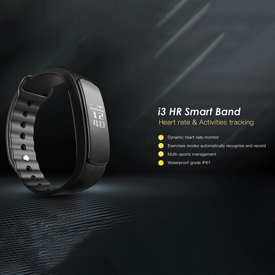 Bluetooth Smart Bracelet With Oled Display And Hr Monitor 4