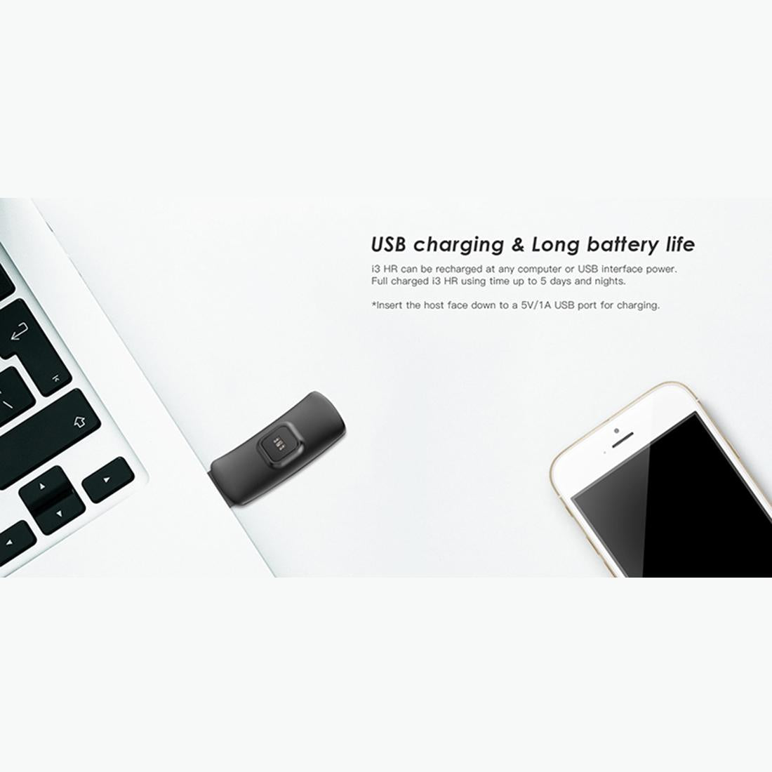 Bluetooth Smart Bracelet With Oled Display And Hr Monitor 7