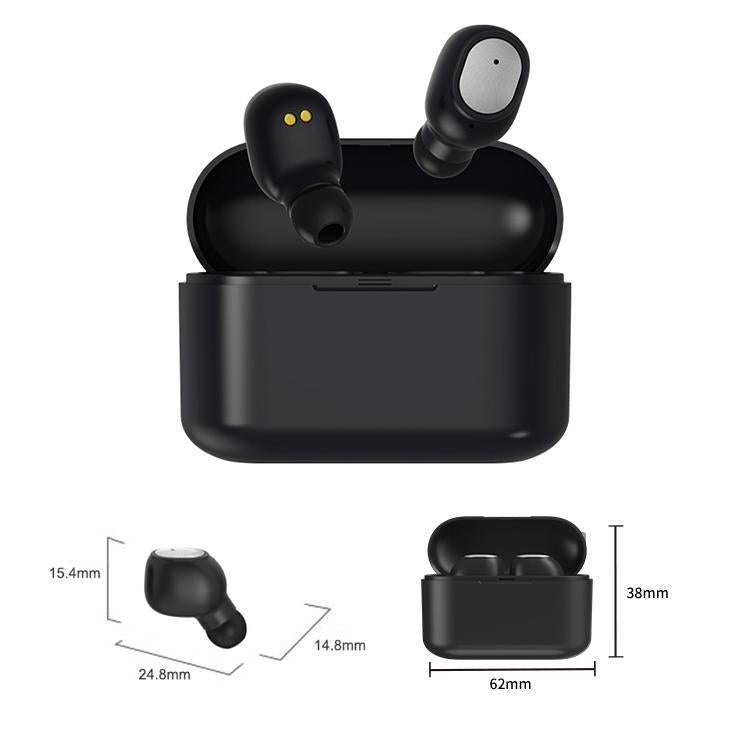 Wireless Bluetooth 5.0 Earphones - Binaural Stereo Automatic Pairing - Black 7