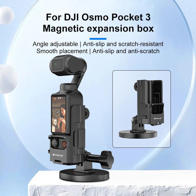 Adjustable Desktop Mount For Dji Osmo Pocket 3 Protective Frame Black 4