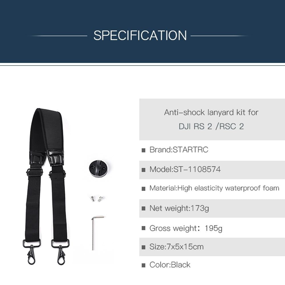 Stress-relieving Neck Strap for Dji Ronin Rs 2 / C2 14