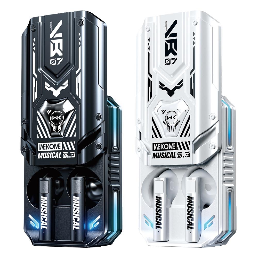 Wireless Mecha Blade Bluetooth Earphones - Black 3
