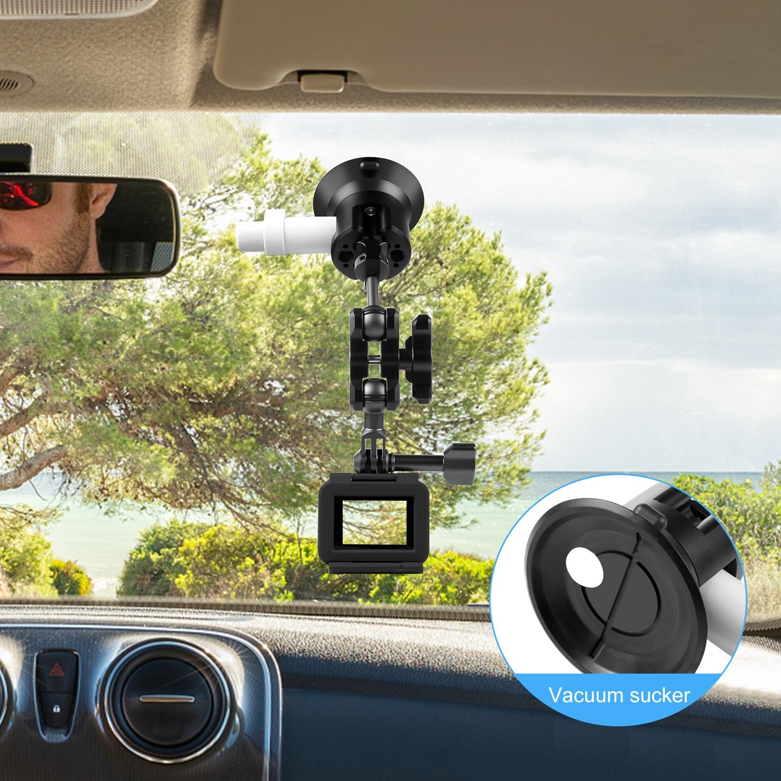 Aluminum Alloy 3 Car Suction Cup Mount 6