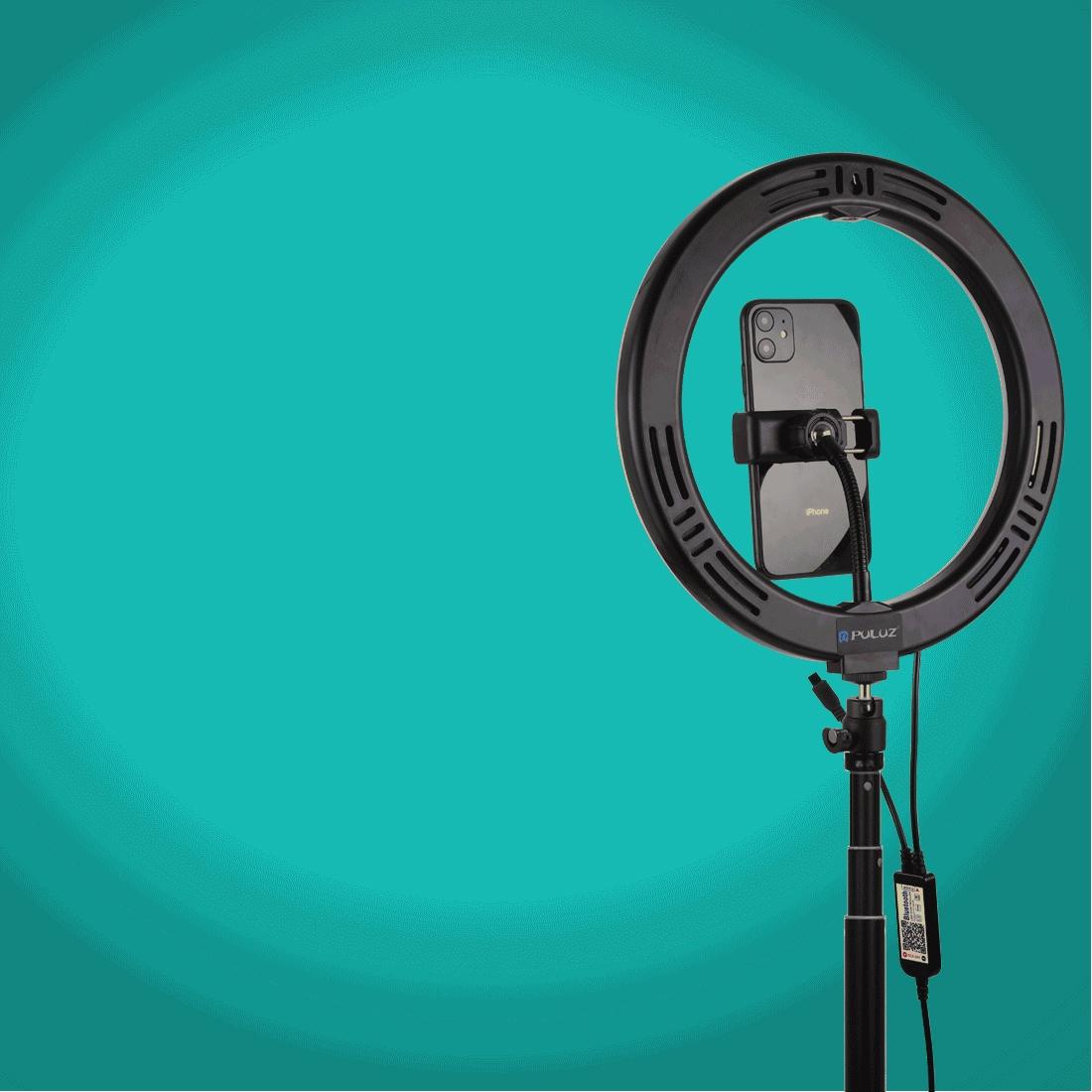 10.2 Rgbw Led Ring Light Kit with Tripod and Remote Control 13