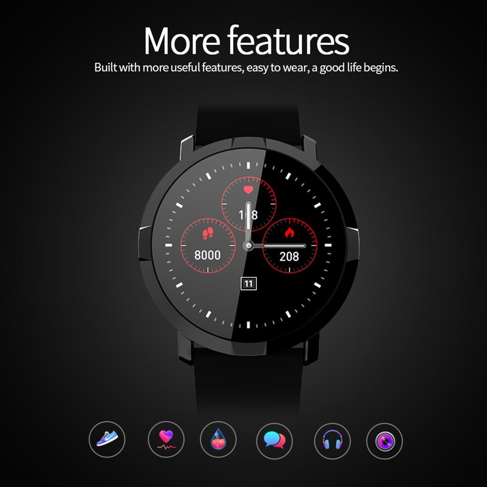 Waterproof Smart Bracelet With Heart Rate Monitor And Sleep Tracker - Black 8