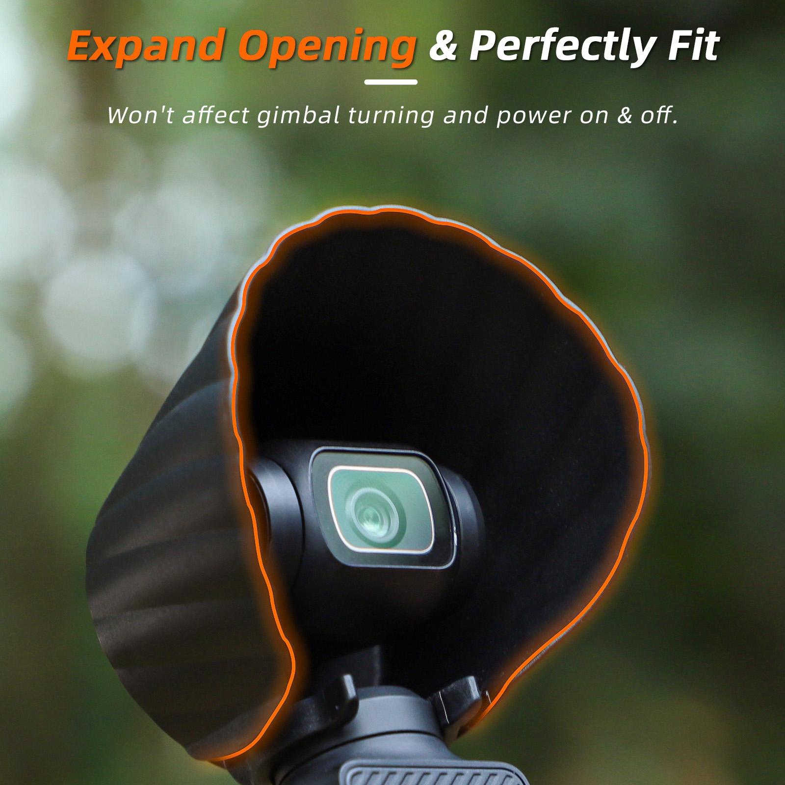 Sunshade Lens Hood for Dji Pocket 3 - Protective Cover 4
