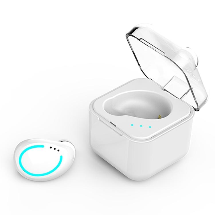 Mini Wireless Bluetooth Earphone with Charging Box - M-b8 - Black 13