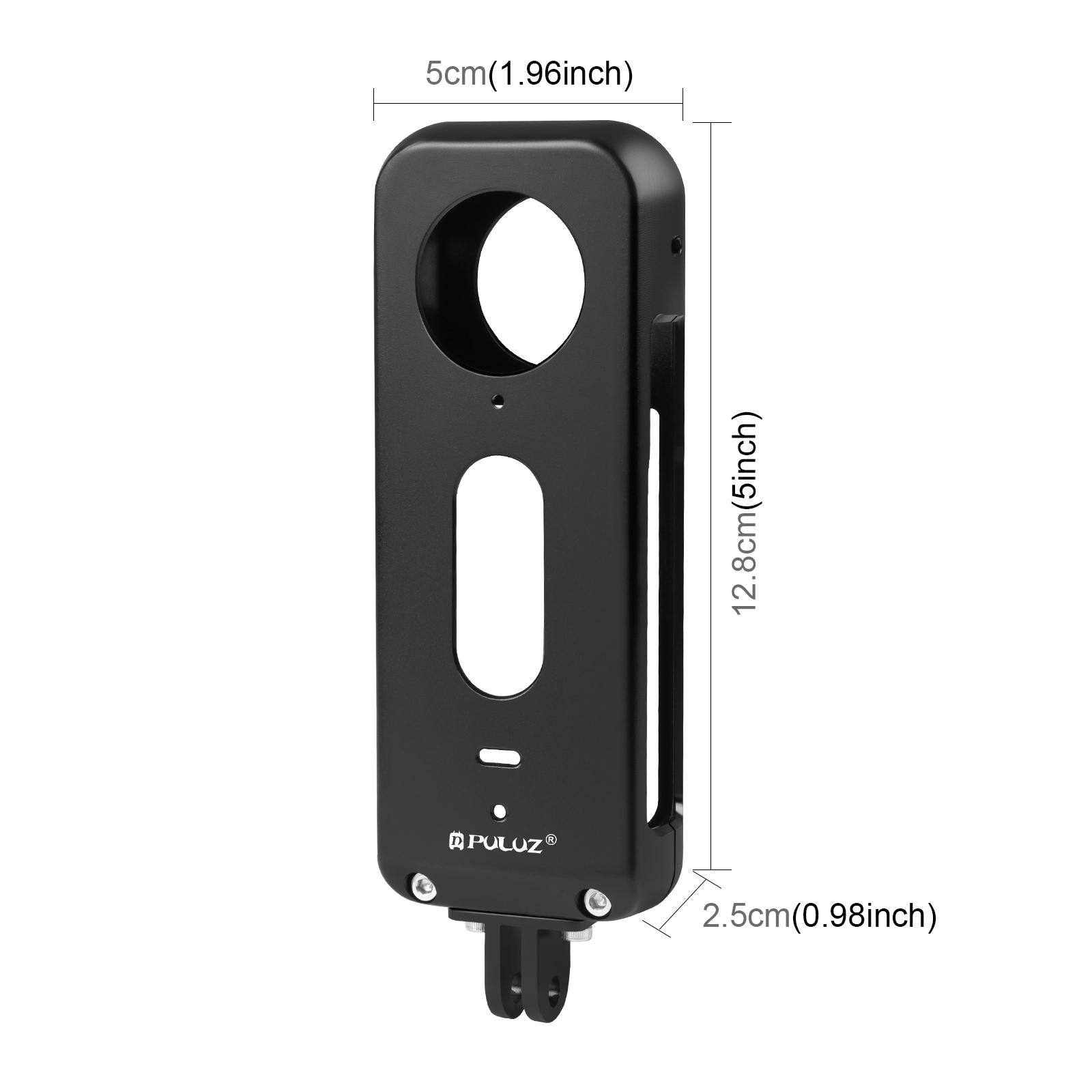 Metal Protective Cage for Insta360 X3 with Silicone Lens Cover 3