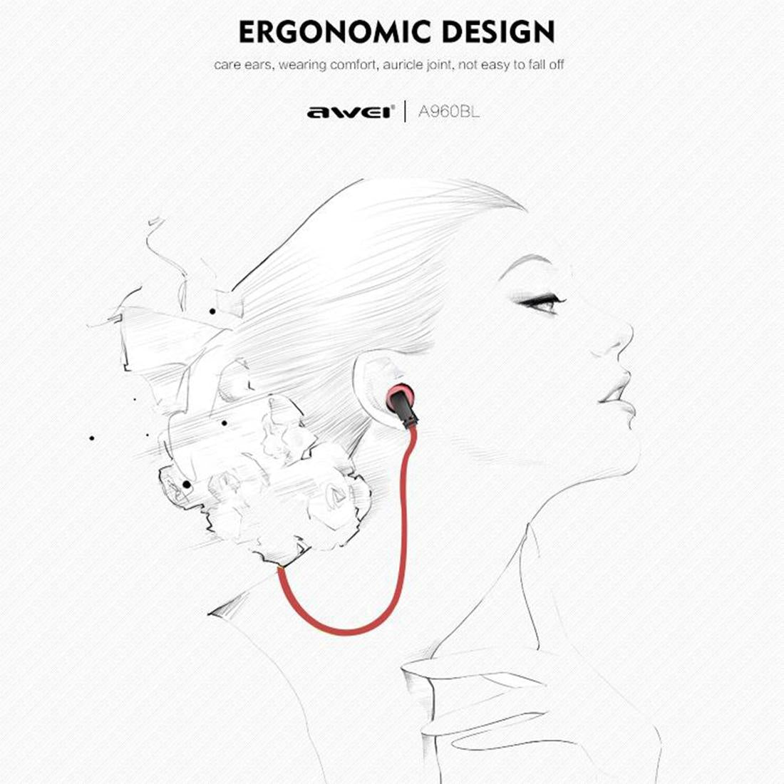 Wireless Sport Bluetooth Earphones with In-line Control - Black - Black 13