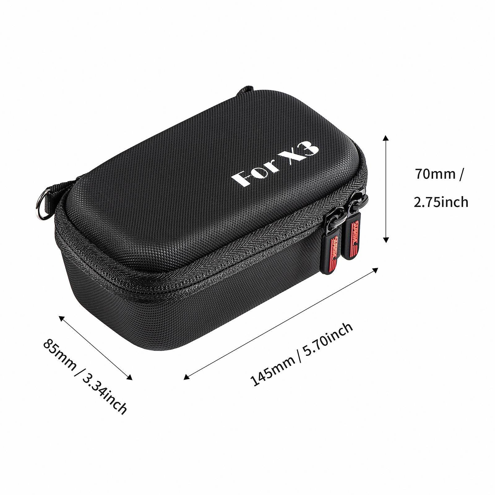 Carry Case with Carabiner and Strap for Cameras 4