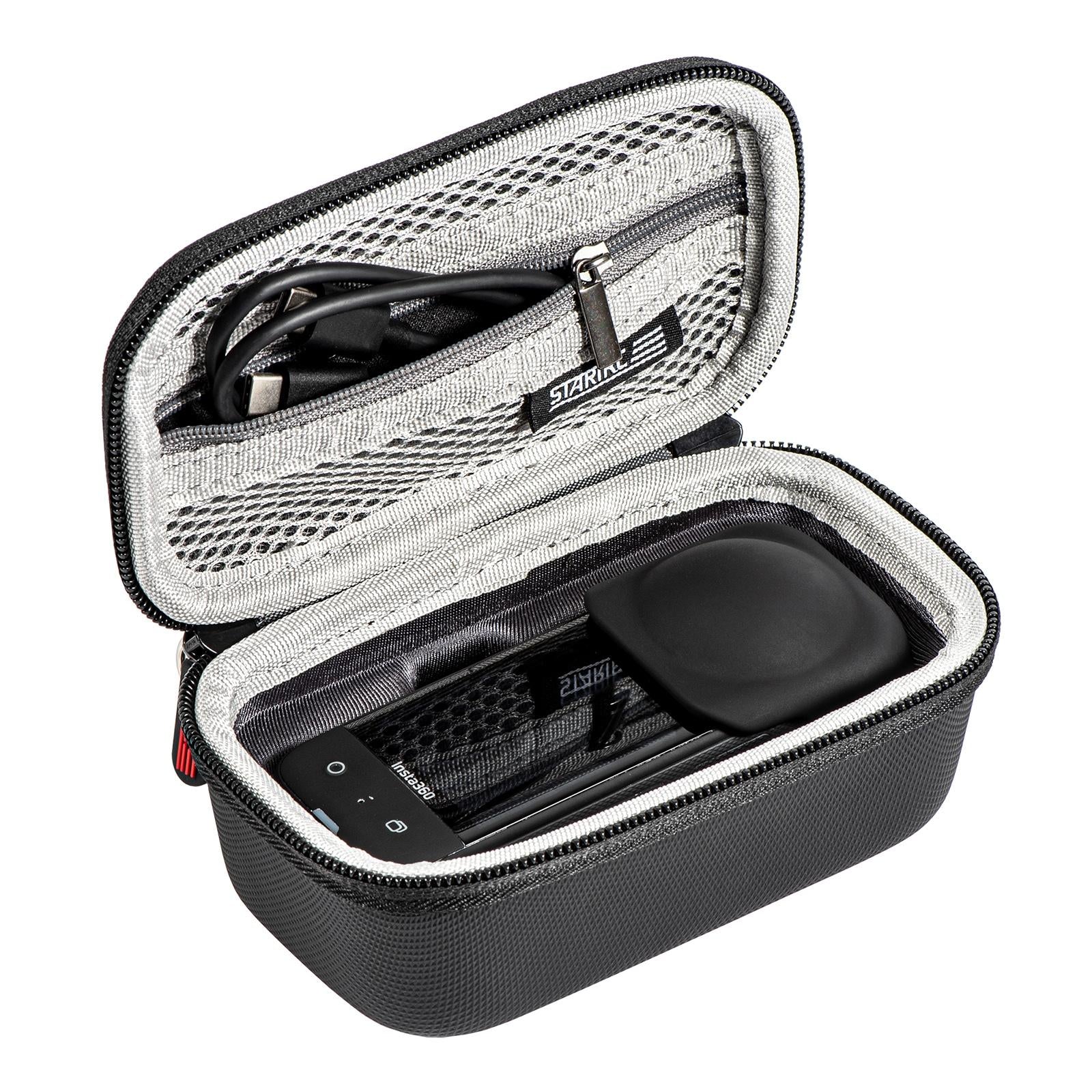 Carry Case with Carabiner and Strap for Cameras 7