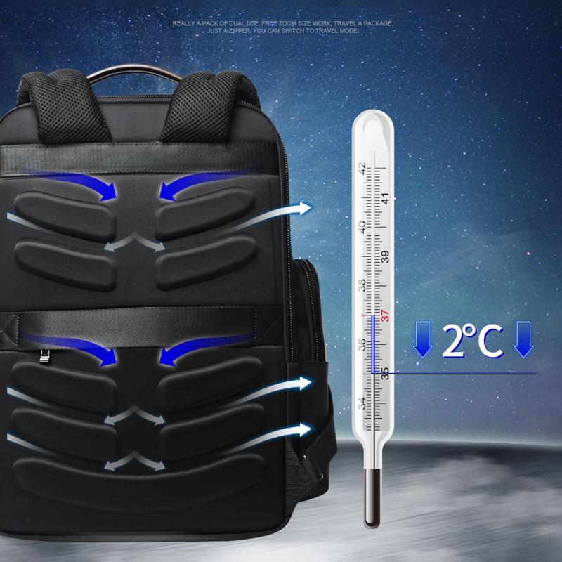 Large Capacity Anti-Theft Usb Shoulder Bag - Waterproof & Business Ready 7